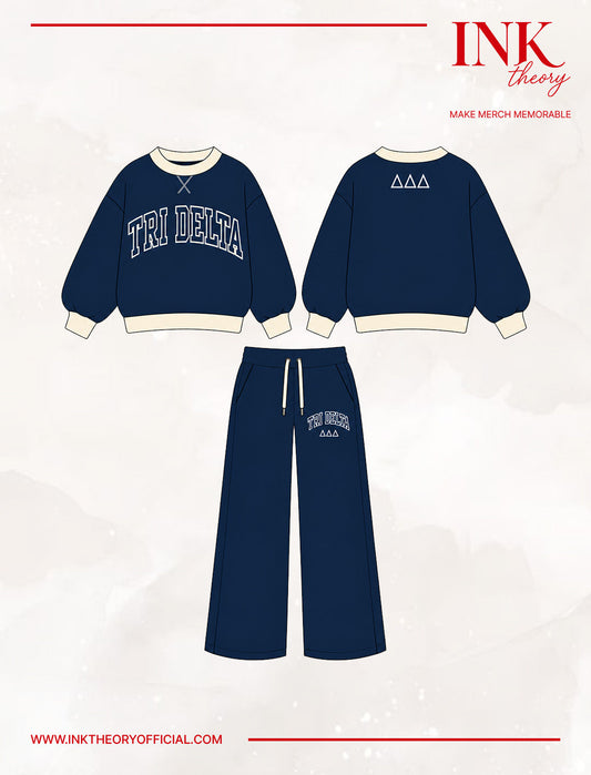 Dark Blue Sweatset