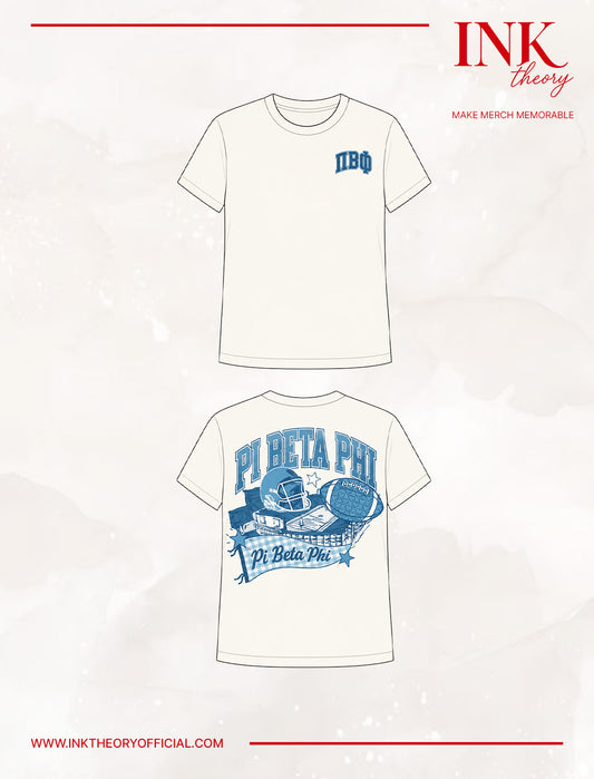 White Regular Sorority Tee 2