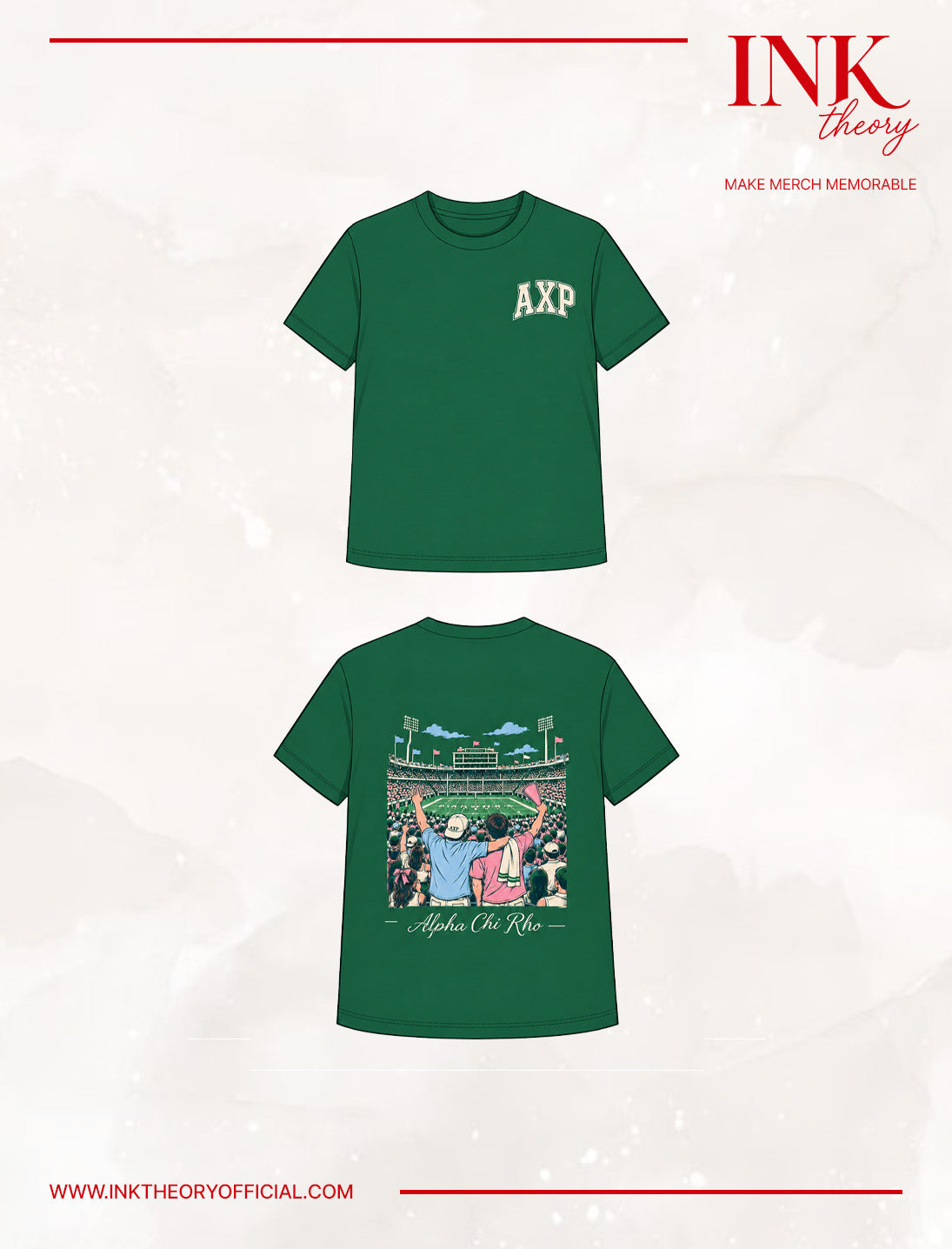 Green Frat Tee 2