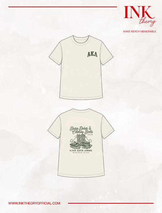 White Frat Tee 2
